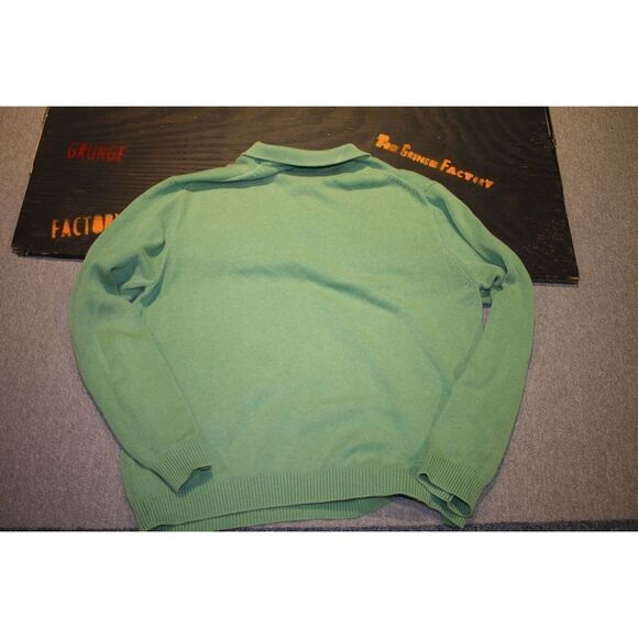 J.Crew Light Green Zip Pullover - Size XL - Picture 4 of 4